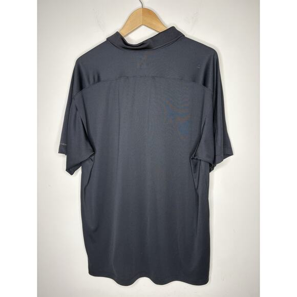 Columbia Polo Shirt Mens XXL Titanium Black 1/4 Zip Short Sleeve Fishing - Picture 2 of 10